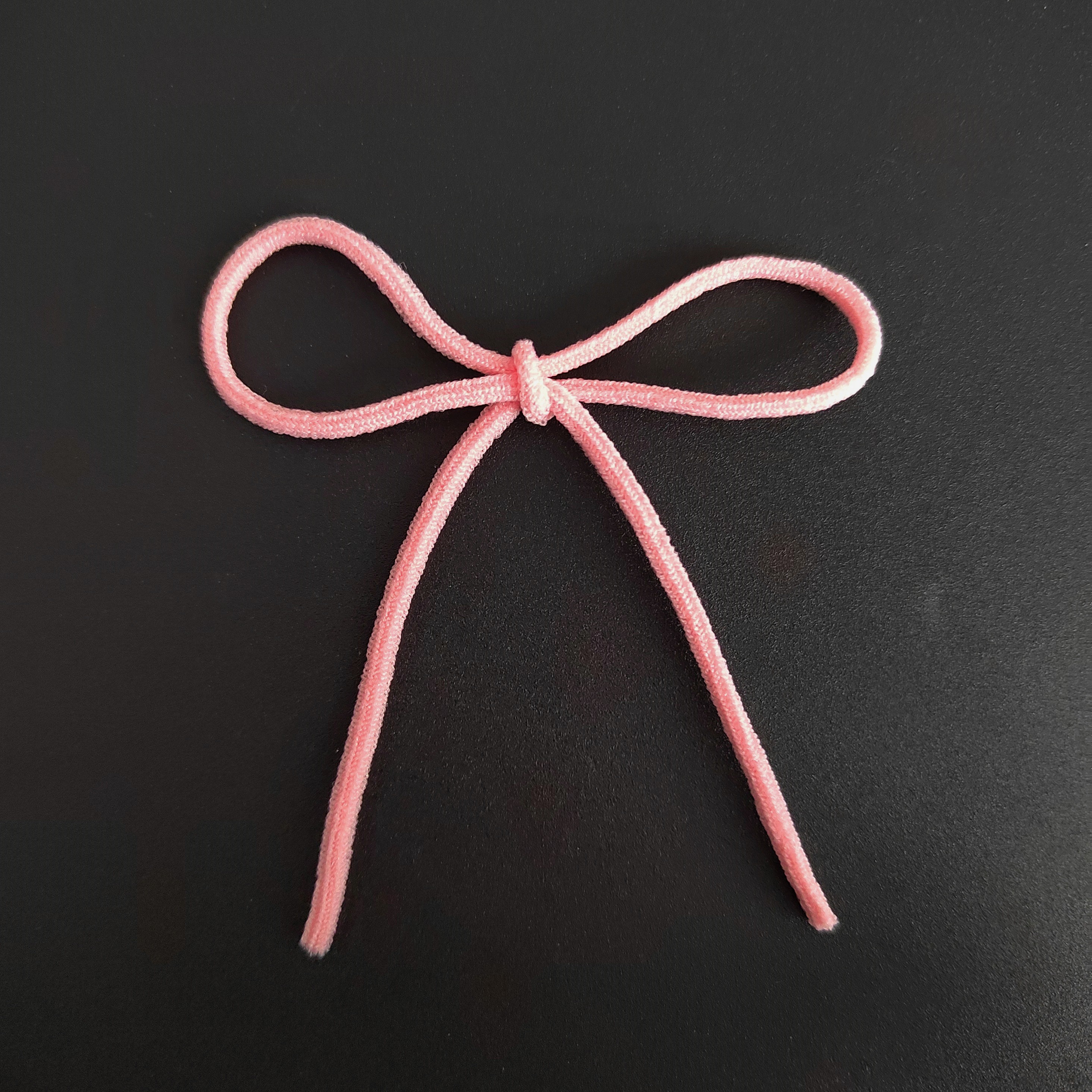 3mm Round Earloop Elastic Band Pink Color